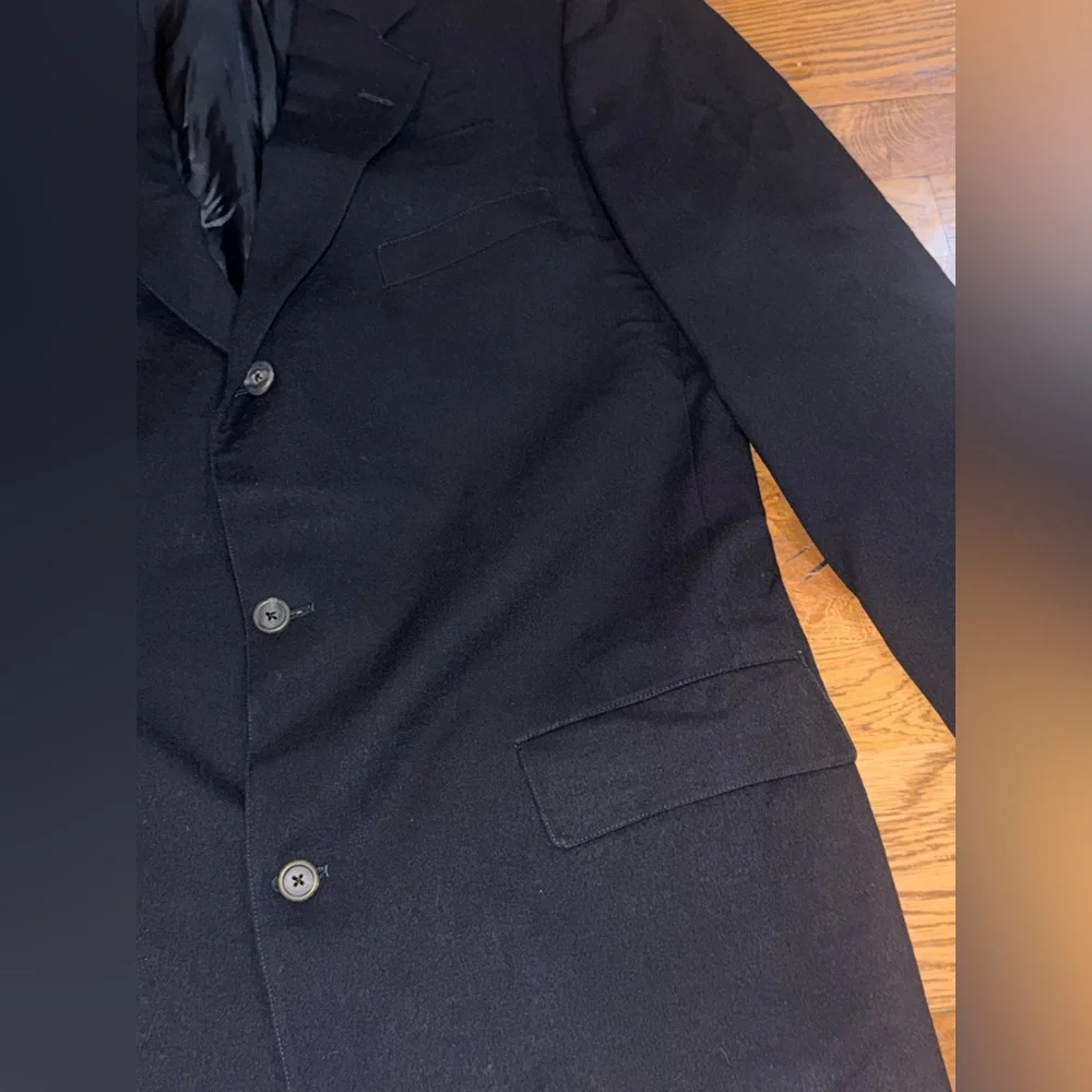 Brooks Brothers. Black Wool Blazer. Size 42.